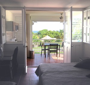 Studio Zabrico Anse des Rochers Location vacances Guadeloupe