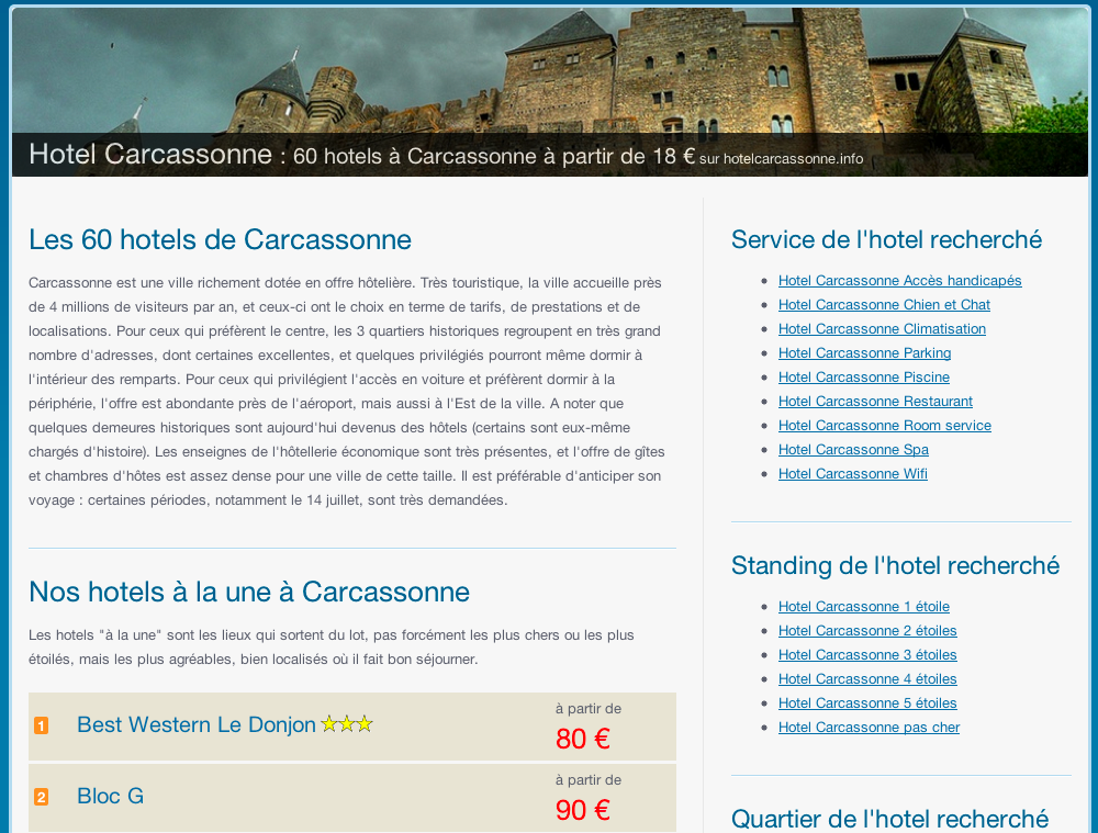 Hotel Carcassonne