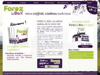 FOREZ in BOX, coffret cadeau de la Loire : 100 % local !