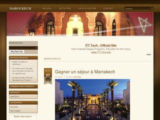 Marockech.net, pour tout connaitre sur la ville de Marrakech