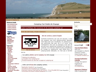 Camping-car, guide touristique